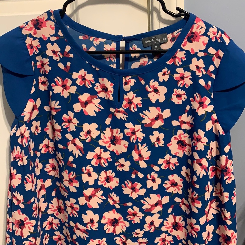 NWOT Market and Spruce 1X blouse